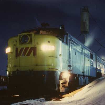 Photograph, VIA Rail Engine.
