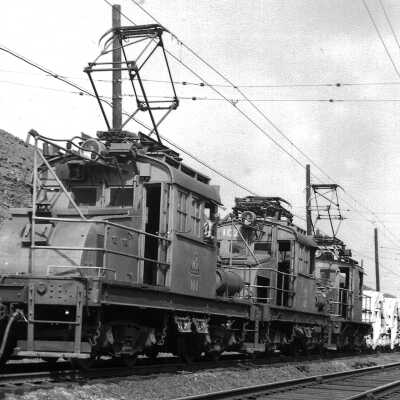 Photograph, INCO LOCO #101 & Slag.