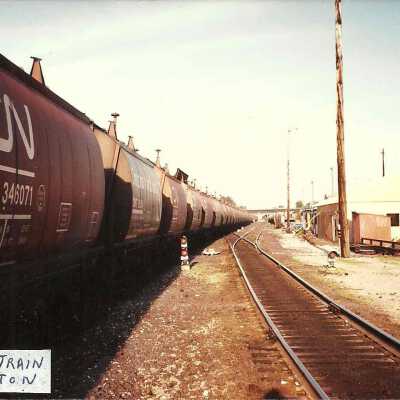Photograph, Ore Train, Hamilton, Ontario.