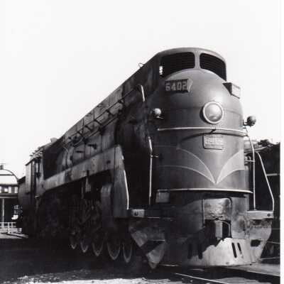 Photograph, CNR Locomotive 6402