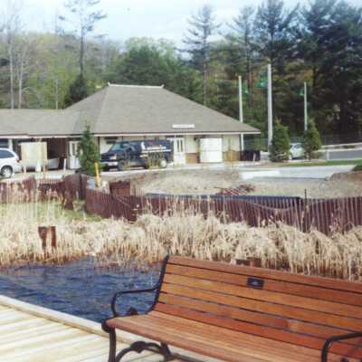 Photograph, Former CNR Muskoka Wharf Station, Gravenhurst, Ontario.