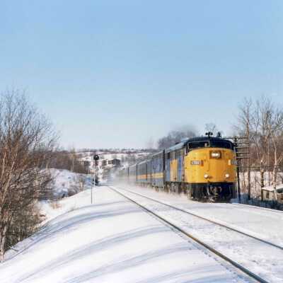 Photograph, VIA Passenger Train.