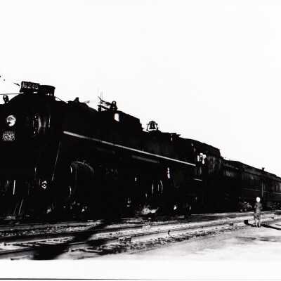 Photograph, CNR Steam Engine 6245