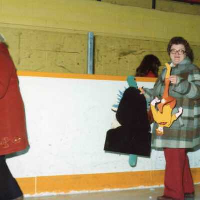 Photograph, Capreol Figure Skating Club, Cleanup, Superhero Decoration.