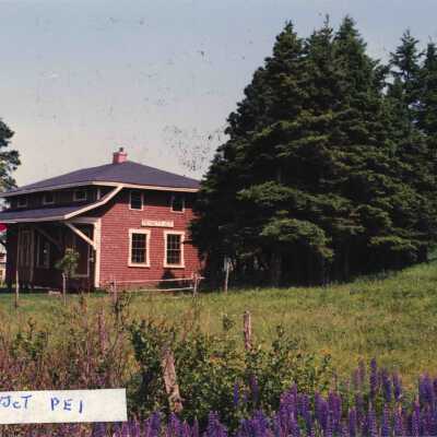 Photograph, CNR Station at Royal Junction, PEI.