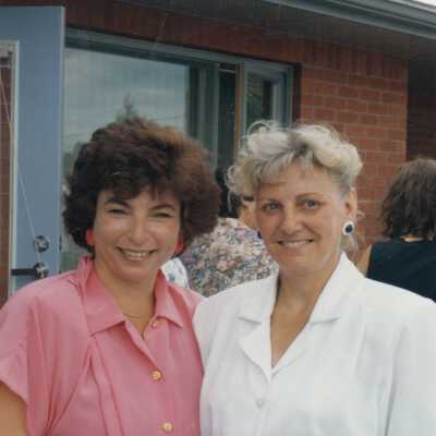 Photograph, Bev MacDonald, Jackie Higgins.