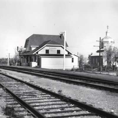 Photograph, CNR Station at Thelbert.