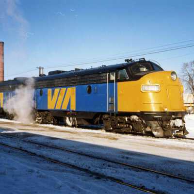 Photograph, VIA Rail Locomotive 6531.