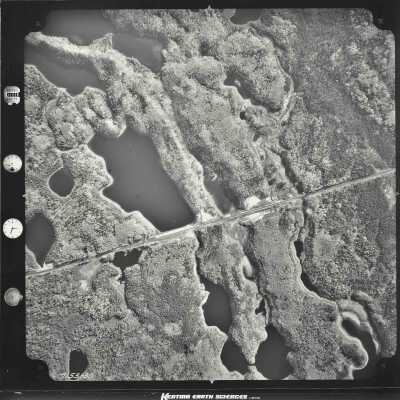 Photograph, Aerial Shots, Canadian National Railway, Unknown Location.
