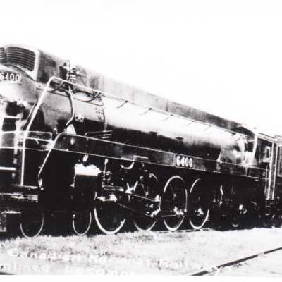 Photograph, CNR Locomotive 6400