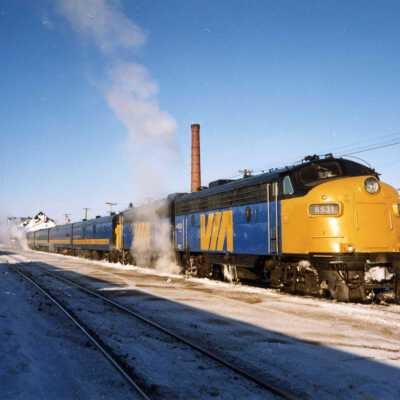 Photograph, VIA Rail Locomotive 6531.