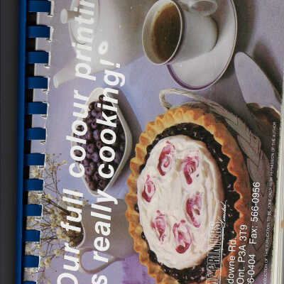 Sudbury's Blueberry Cookbook