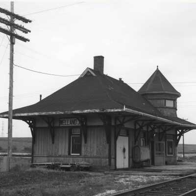 Photograph, CNR Station, Welland Junction, Ontario, Canada.