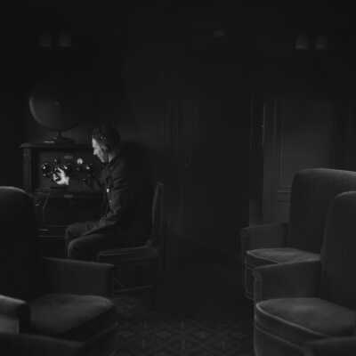 Photograph, Canadian National Railways (CNR) Radio music car.