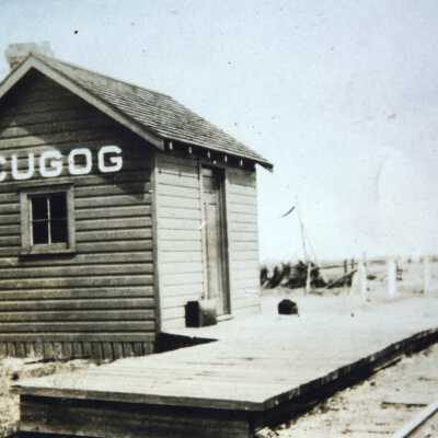 Photograph, CNR Station at Scugog, Ontario.