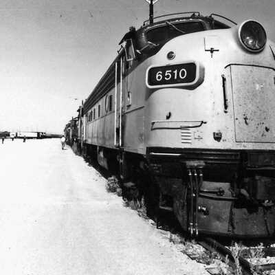 Photograph - VIA Rail #6510 Winnipeg 1983