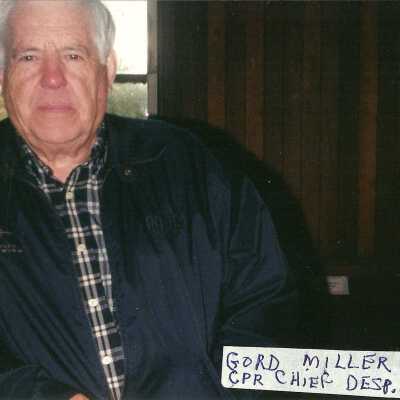 Photograph, Gord Miller, CPR Chief Dispatcher.