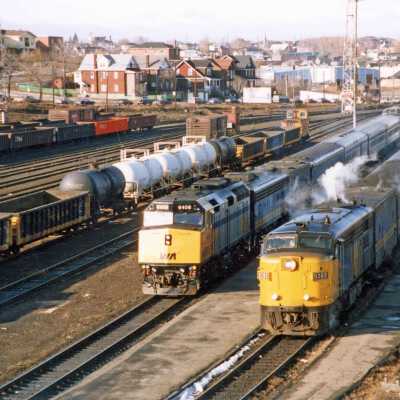 Photograph, VIA Rail Locomotive 6451.