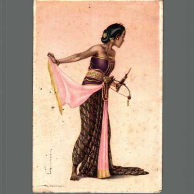Dippe Carisse War Bride Post Card