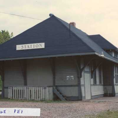 Photograph, CNR Station at Montigue, PEI.