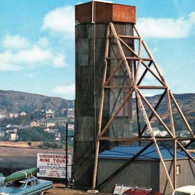 Photograph, Sudbury, Big Nickel numismatic park, Underground Mine Tours.