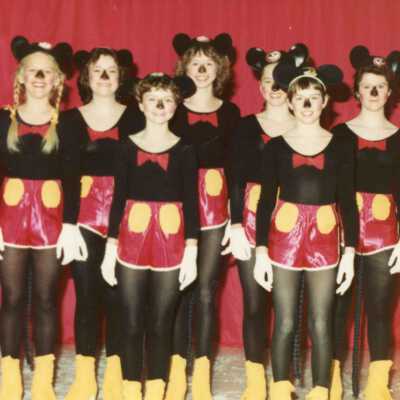 Photograph, Capreol Figure Skating Club, Mickey Mouse.