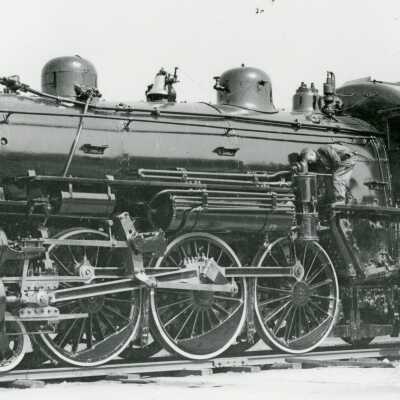 Photograph, Canadian Pacific Steam Engine 2212