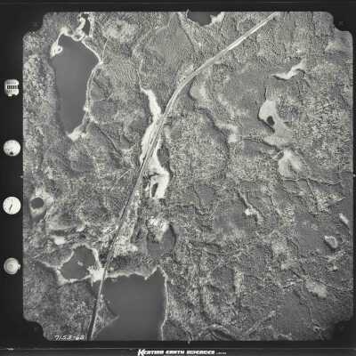 Photograph, Aerial Shots, Canadian National Railway, Unknown Location.