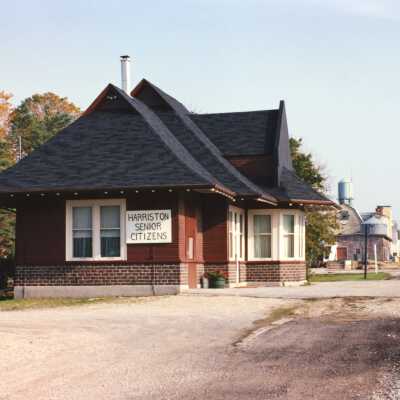Photograph, CNR Station, Harriston, Ontario, Canada.