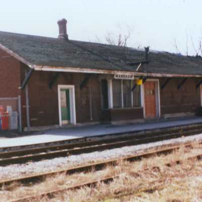 Photograph, CNR Station at Markham, Ontario.
