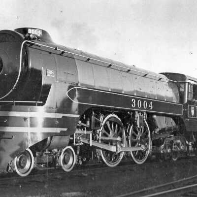 Photograph, CPR Locomotive 3004.