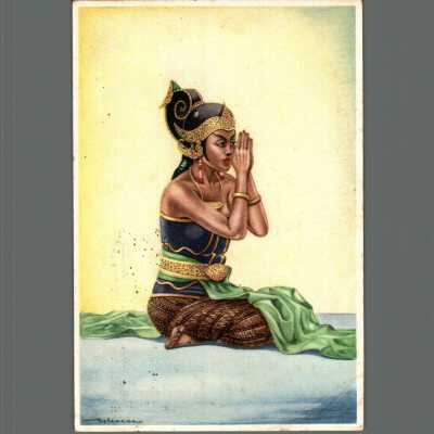 Dippe Carisse War Bride Post Card