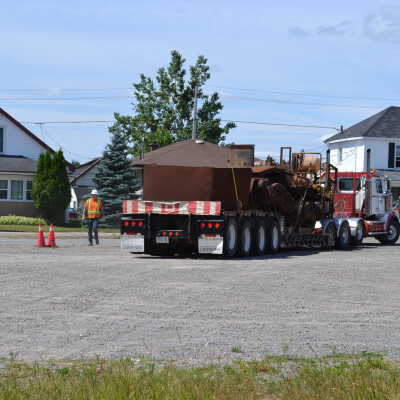 Photograph, NORMHC, Hot Metal Car Move into Prescott Park.