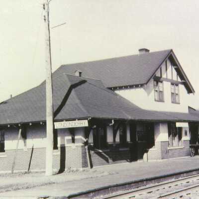Photograph, CNR Station at Londonberry, Nova Scotia.