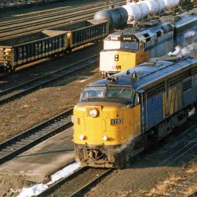 Photograph, VIA Rail Locomotive 6783.