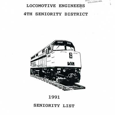 Document, VIA Engineers Senority.