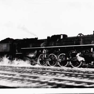 Photograph, CNR Steam Engine 6254