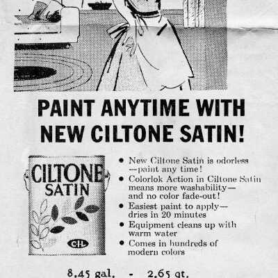 Newspaper Advertisement, Barrands Hardware, Capreol.