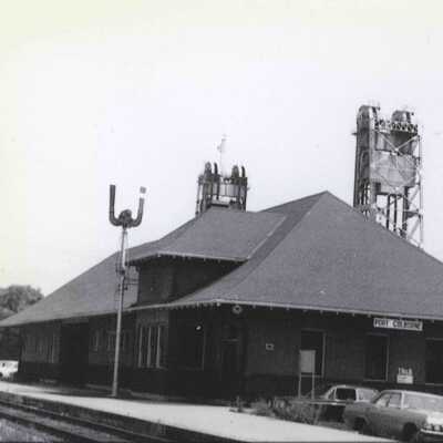 Photograph, CNR Station, Port Colborne, Ontario, Canada.