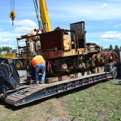 Photograph, NORMHC, Hot Metal Car Move into Prescott Park.