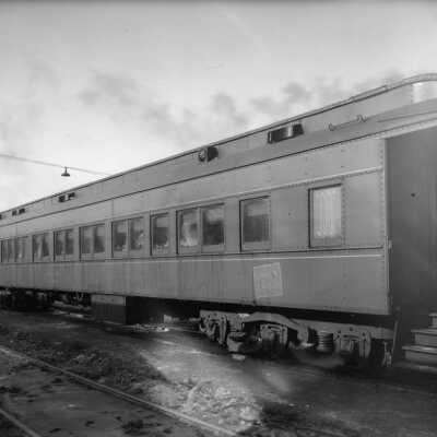 Photograph, Pullman Passenger Car, converted at London series now numbering 5380, Day Coach.