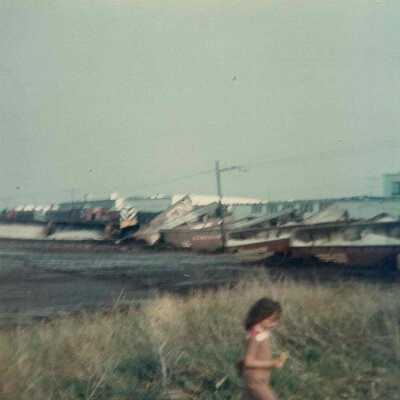 Photograph, CNR Derailment, Unknown Location.