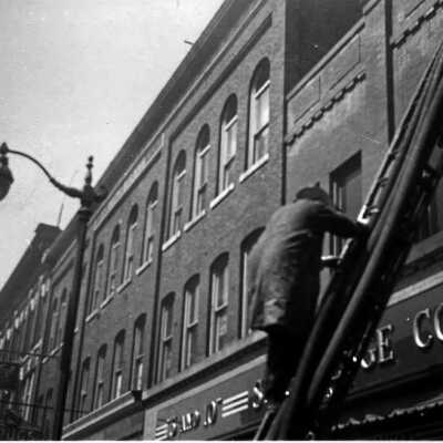 Photograph, Sudbury, Kresges Fire