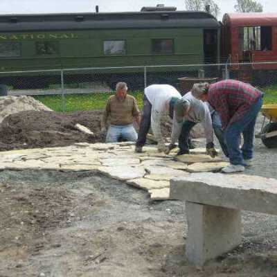 Photograph, NORMHC, Garden of Life Construction.