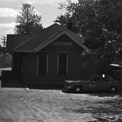 Photograph, CN Richmond Hill July 1977.