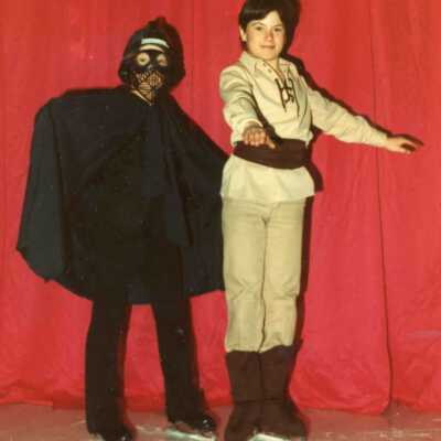 Photograph, Capreol Figure Skating Club, Star Wars, Luke Skywalker and Darth Vader.