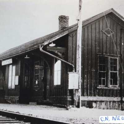 Photograph, CNR Station, Neustadt, Ontario, Canada.