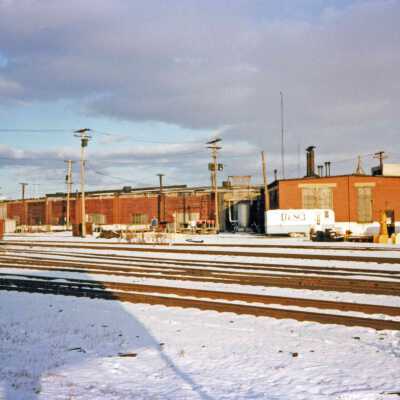 Photograph, CPR Sudbury Shops and Roundhouse.