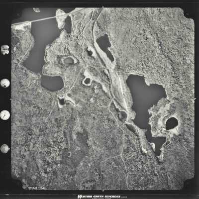 Photograph, Aerial Shots, Canadian National Railway, Unknown Location.