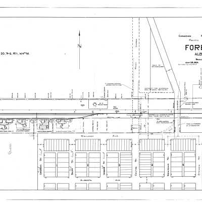 fDocument, Yard Plan, Foremost.